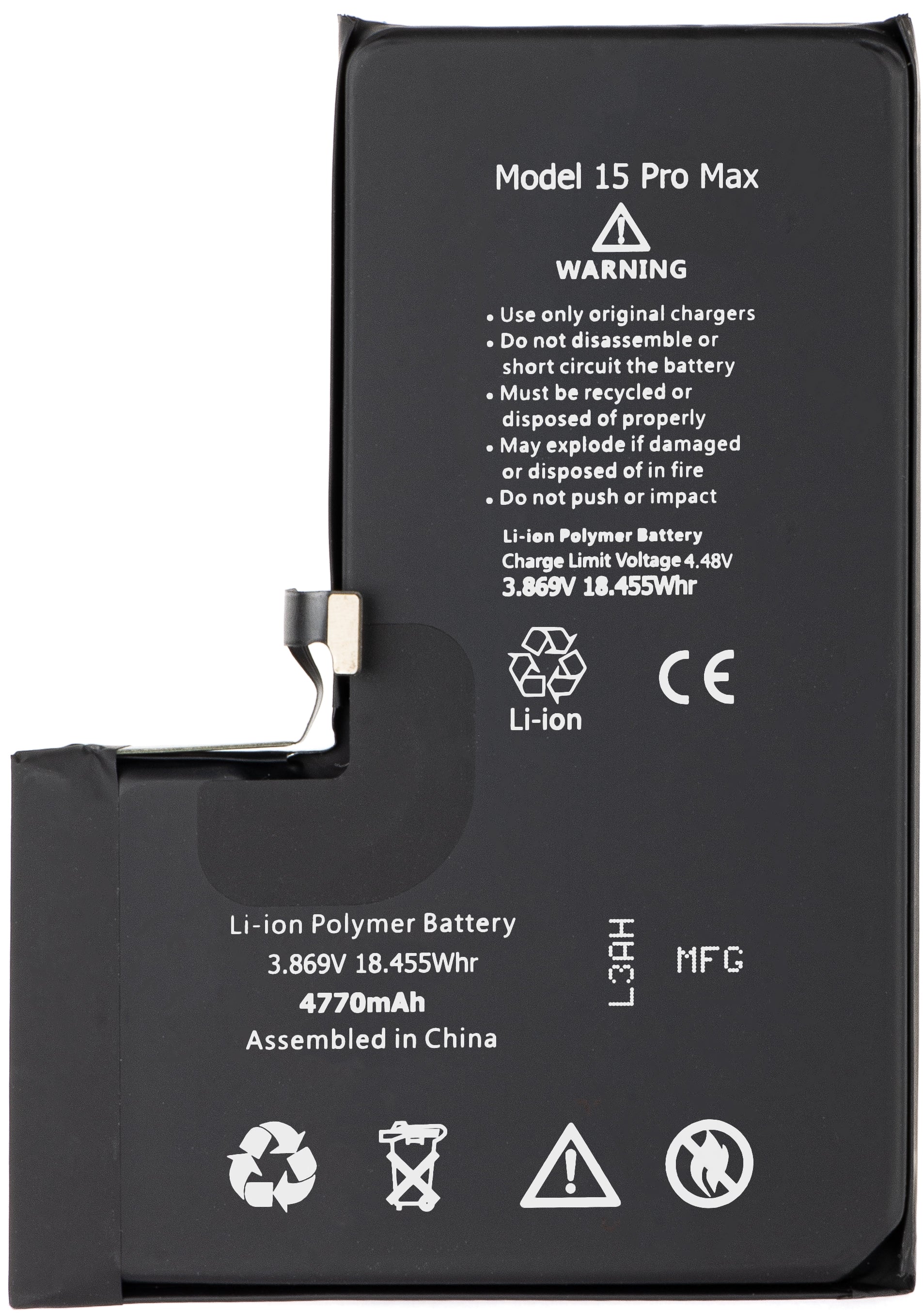 iPhone 15 バッテリー90% Apple iPhone 15 Pro Max Battery, High Capacity – GSMnet