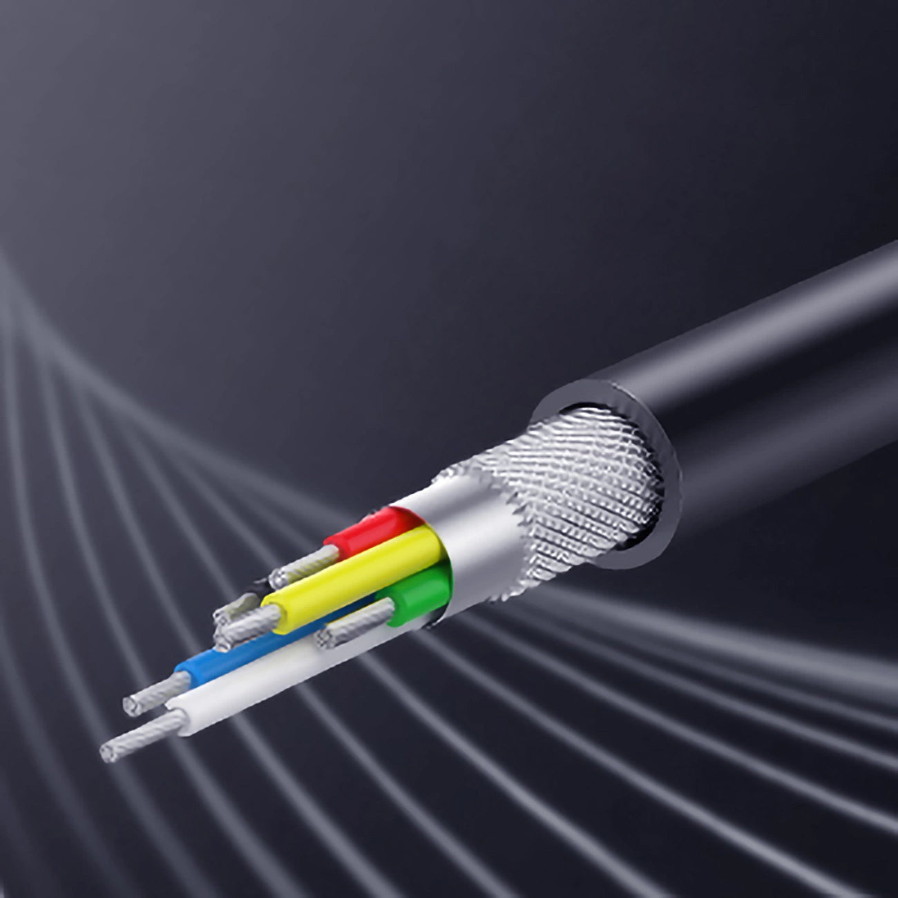 USB-C to 3.5mm / USB-C UGREEN CM193 Audio Adapter, Gray