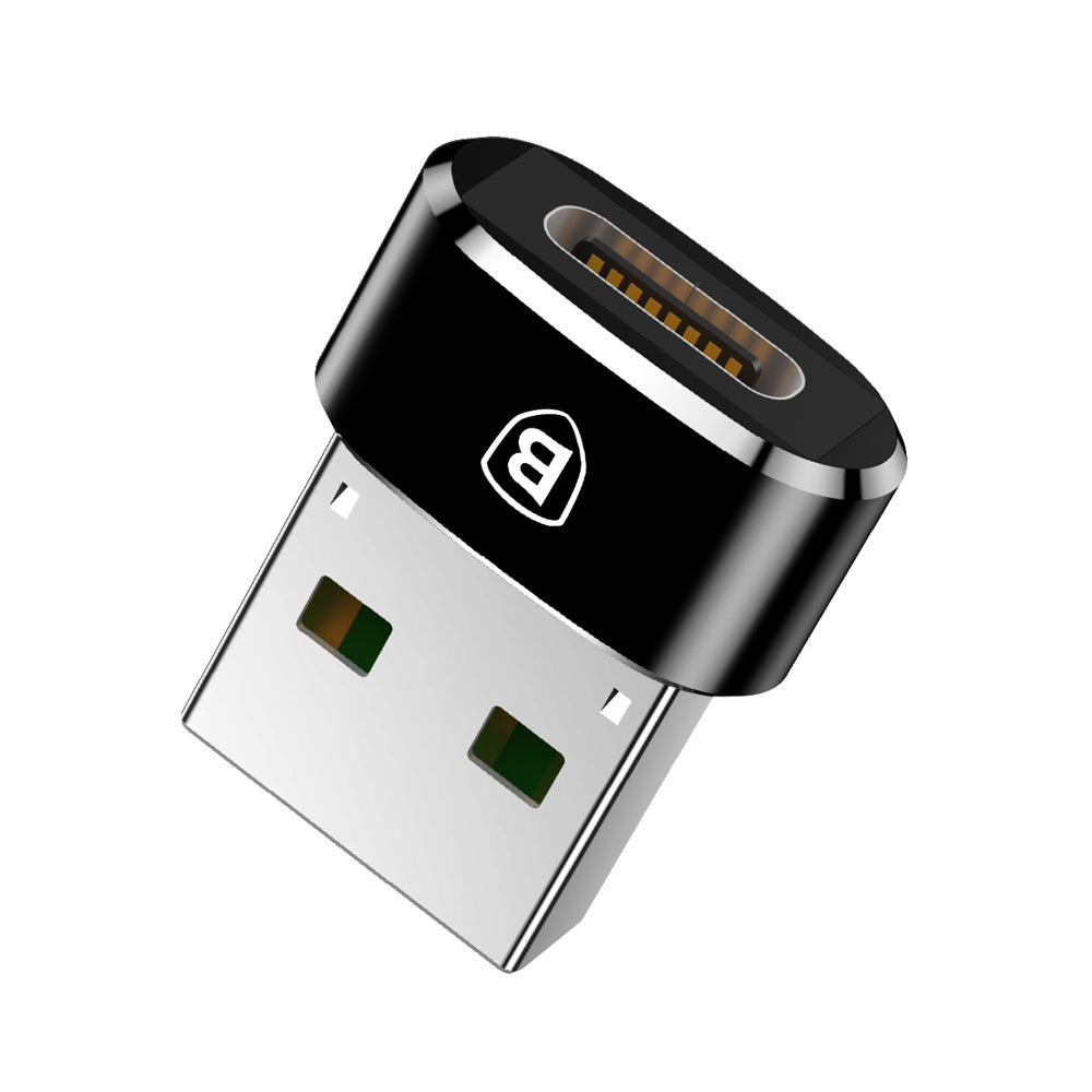 USB-C to USB-A Baseus USB-C to USB-A Charging and Data Adapter, Black CAAOTG-01 CAAOTG-01