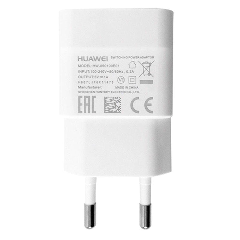 Network Charger Huawei HW-050100E01, 5W, 1A, 1 x USB-A, White 02221186