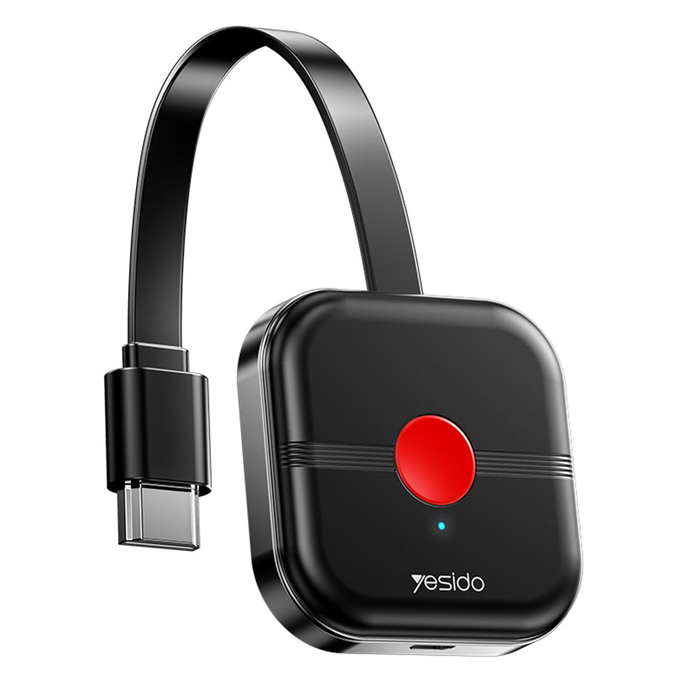 Yesido TV10 5G Wireless Multimedia Adapter, Black