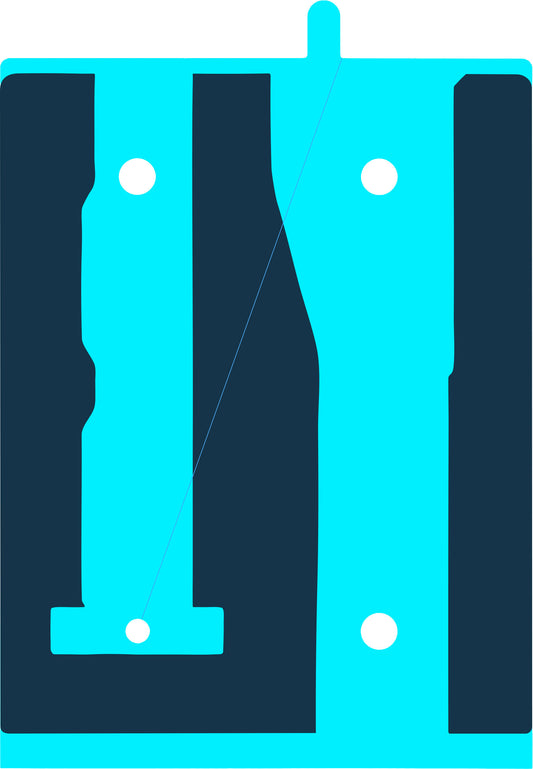 Motorola Moto G84 Battery Adhesive, Service Pack S948D90760