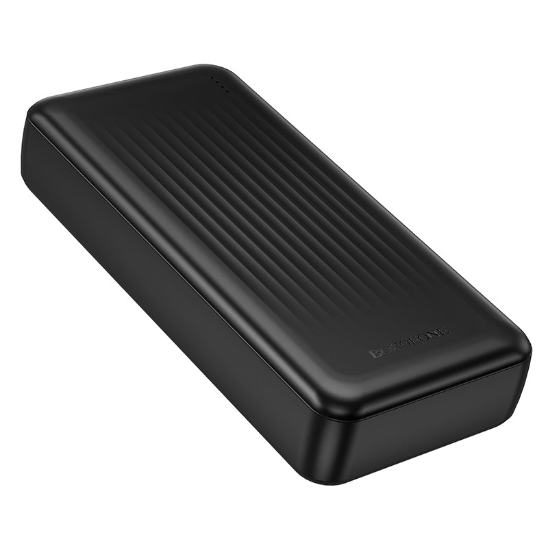 Borofone BJ80A Clever External Battery, 20000mAh, 22.5W, QC + PD, 1 x USB-C - 2 x USB-A, Black