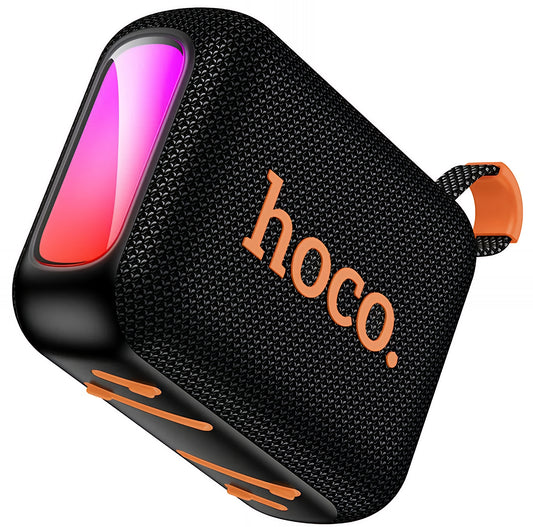 HOCO HC31 Portable Bluetooth Speaker, 10W, TWS, RGB, Waterproof, Black