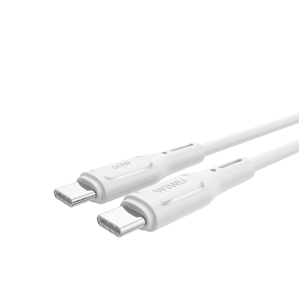 USB-C - USB-C Data and Charging Cable WiWu Wi-C043E Starlink, 60W, 1m, White