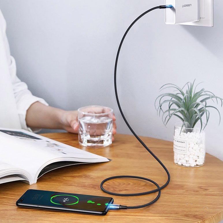 USB-C Data and Charging Cable - USB-C UGREEN US316, 100W, 2m, Gray