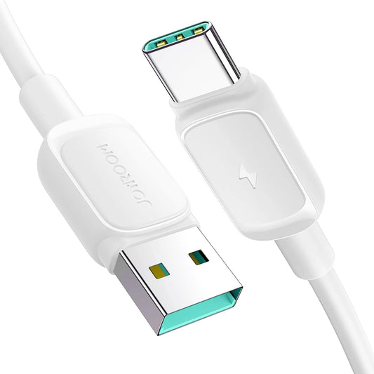 USB-A to USB-C Data and Charging Cable Joyroom S-A14, 20W, 1.2m, White