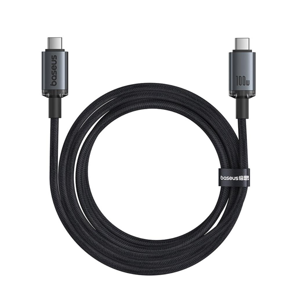 USB-C Data and Charging Cable - USB-C Baseus Crystal Shine Series, 100W, 1.5m, Black P10318204111-00