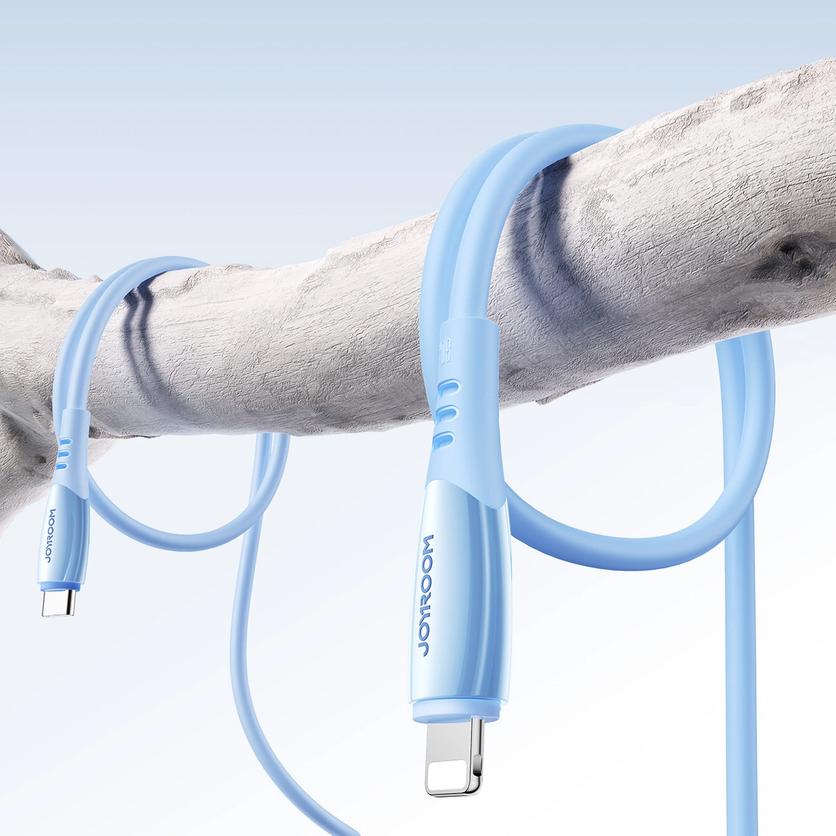 USB-C to Lightning Data and Charging Cable Joyroom S-A59 Vibrant, 30W, 1.2m, Blue