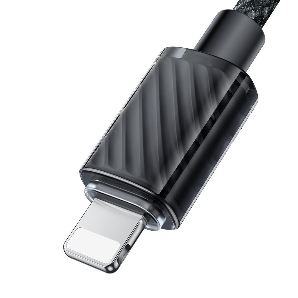 USB-A to Lightning McDodo CA-3640 Data and Charging Cable, 18W, 1.2m, Black