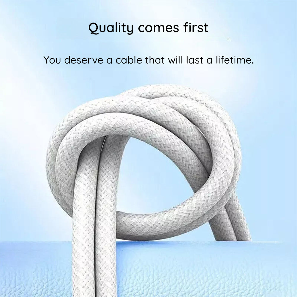 USB-C Data and Charging Cable - USB-C Lito LD04CC, 60W, 1m, White