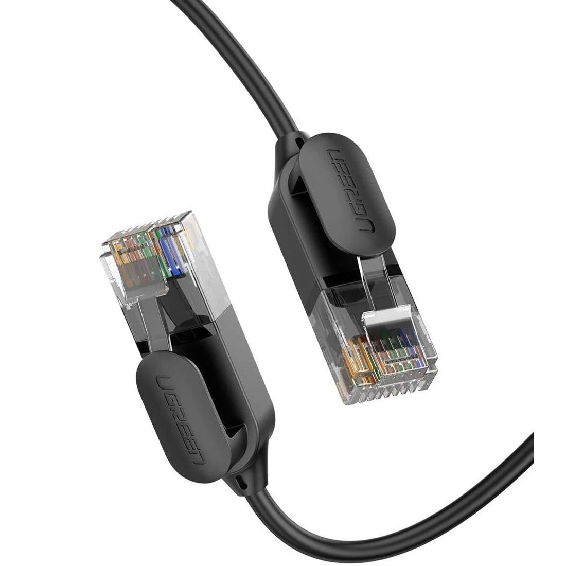 Network Cable UGREEN NW122, UTP, Cat6A, 1m, Black