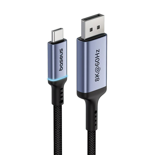 Audio and Video Cable USB-C - DisplayPort USB-C Baseus Ultra Clarity, 8K, 1.5m, Black B006337070D111-00