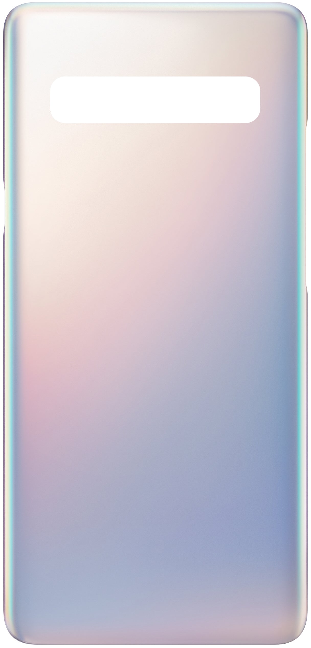 Battery Cover compatible with Samsung Galaxy S10 5G G977, Silver