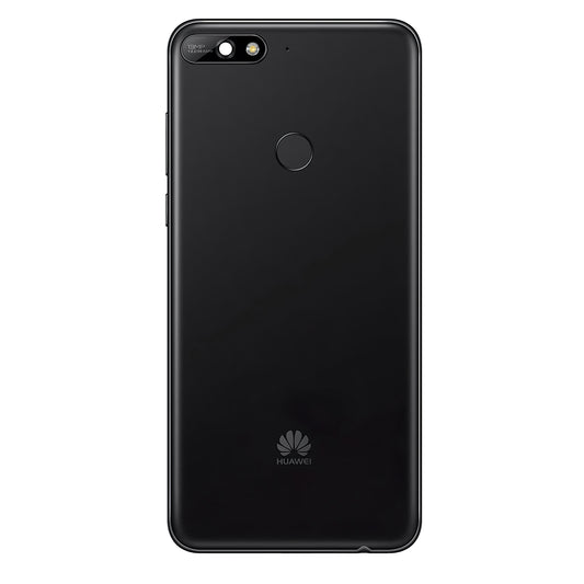 Battery Cover Huawei Y7 (2018), Black, Swap