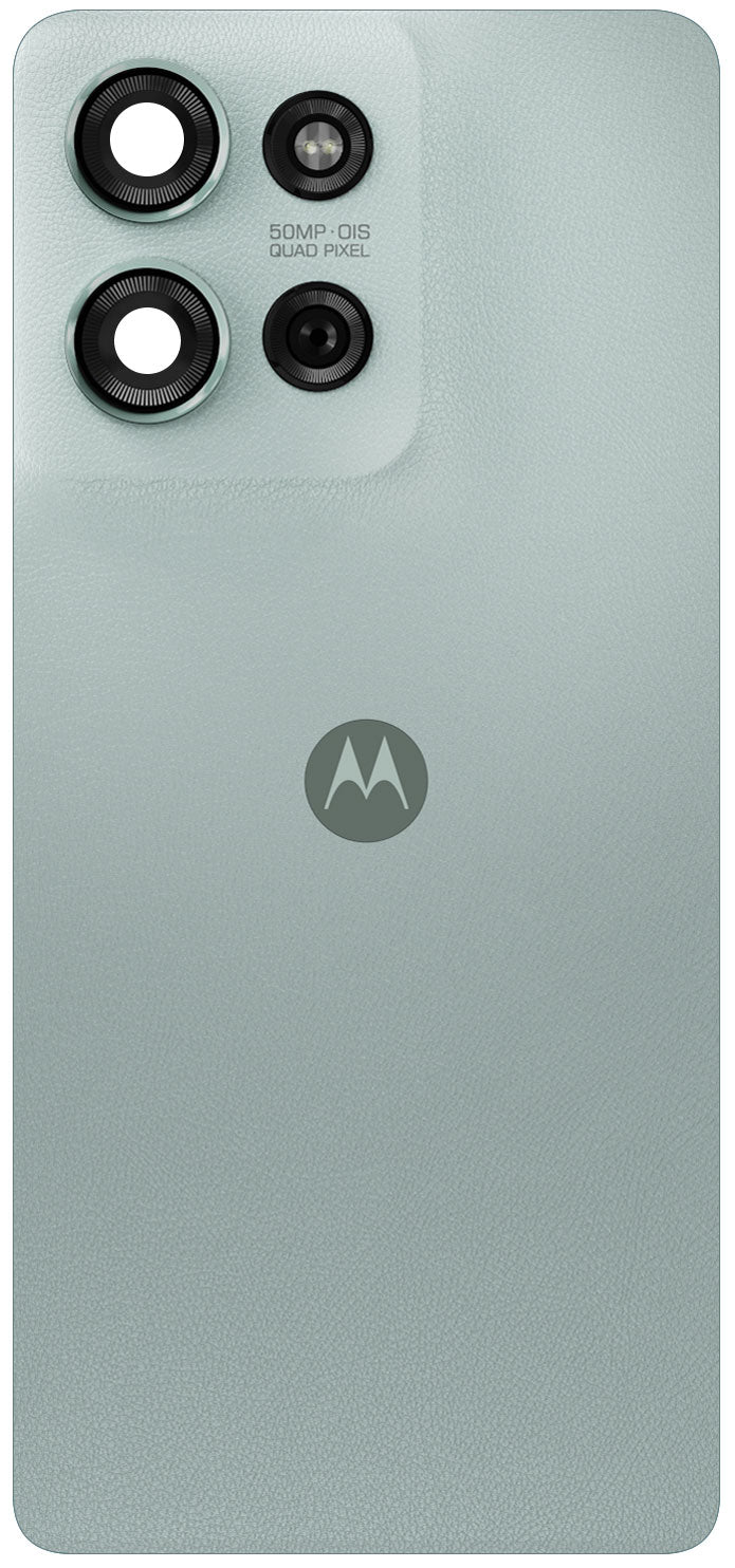 Motorola Moto G75 Battery Cover, Silver (Succulent Green), Service Pack 5S58C28959