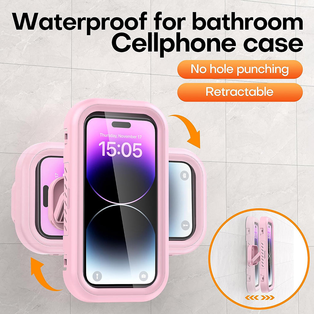 Techsuit LC-999 Wall Case with Tactile Membrane for Phone, Waterproof, Golden Green