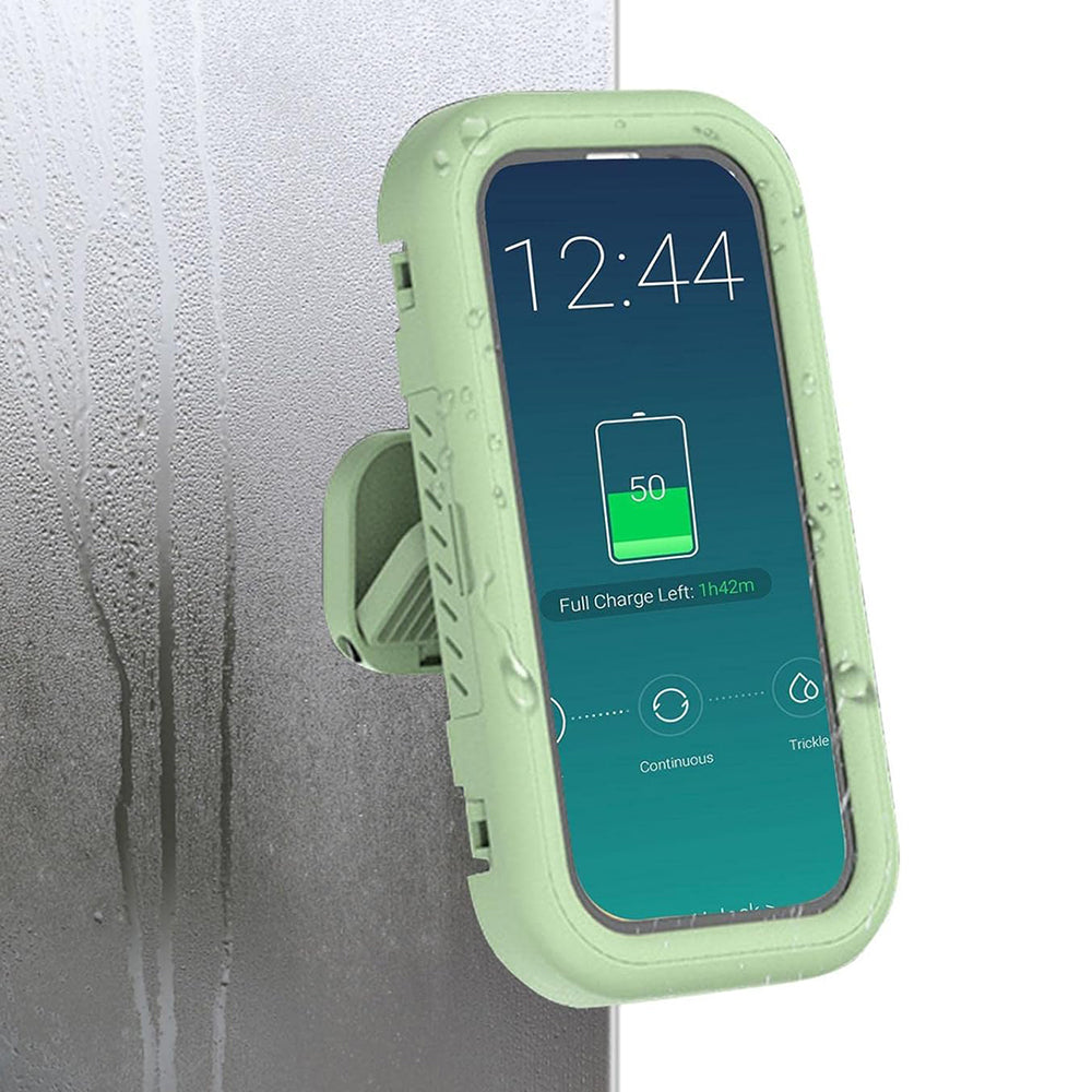 Techsuit LC-999 Wall Case with Tactile Membrane for Phone, Waterproof, Golden Green