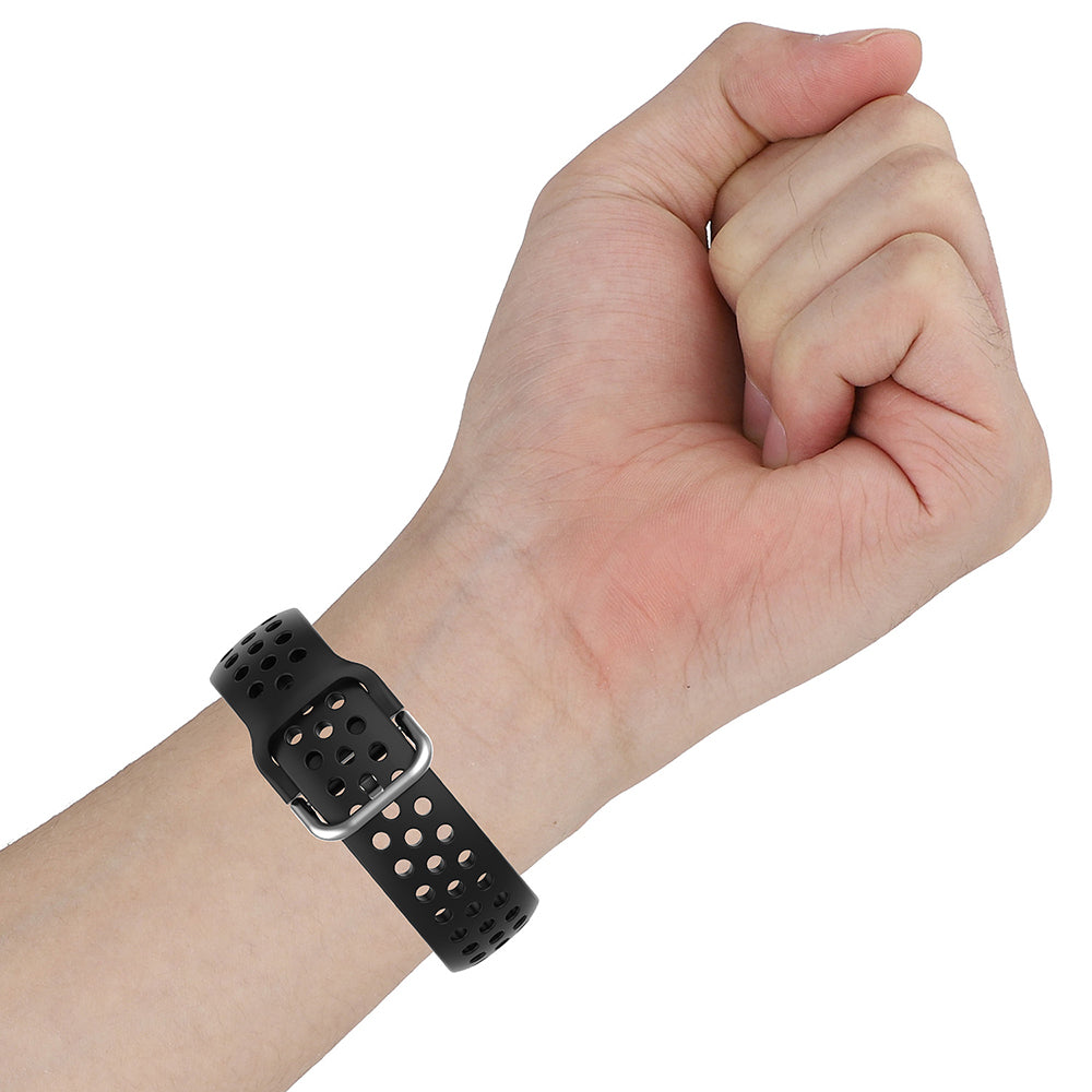 Techsuit W004 Strap for Samsung Galaxy Watch / Huawei Watch Series, 22mm, Black