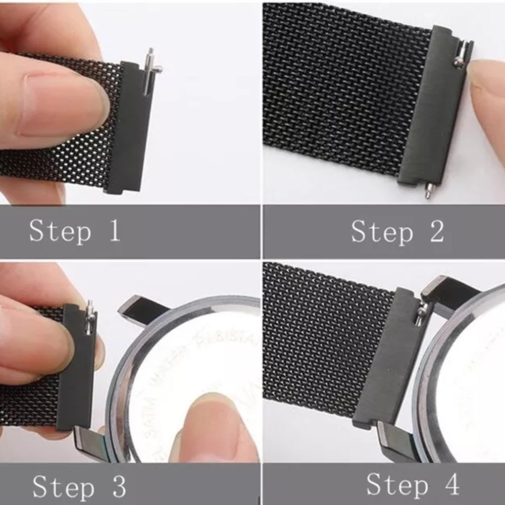 Techsuit W009 Strap for Samsung Galaxy Watch / Huawei Watch Series, 20mm, Blue