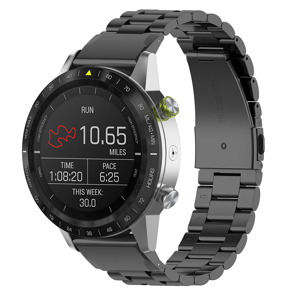 Techsuit W010 Strap for Garmin Instinct / Approach / Fenix Watch Series, 20mm, Black