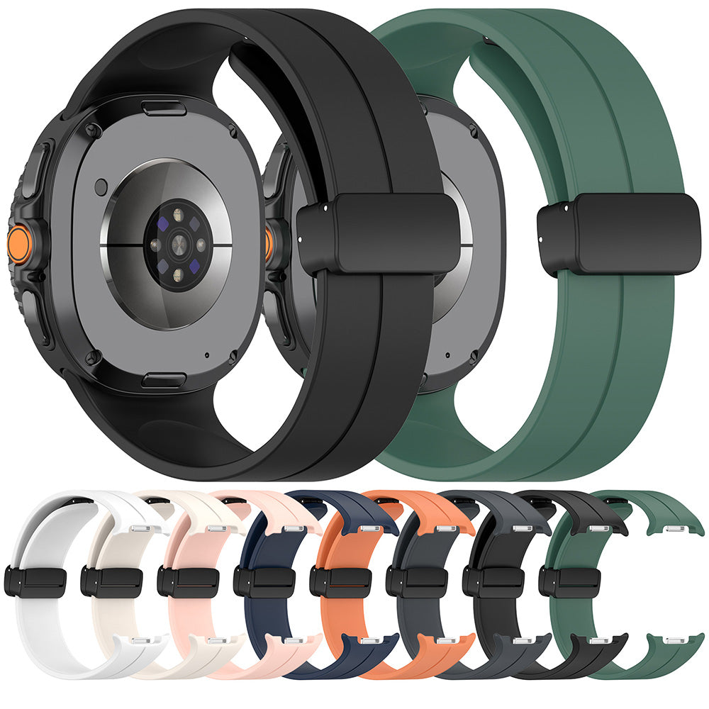 Techsuit W011 Strap for Samsung Galaxy Watch8 / Watch8 Classic Series, Dark Green