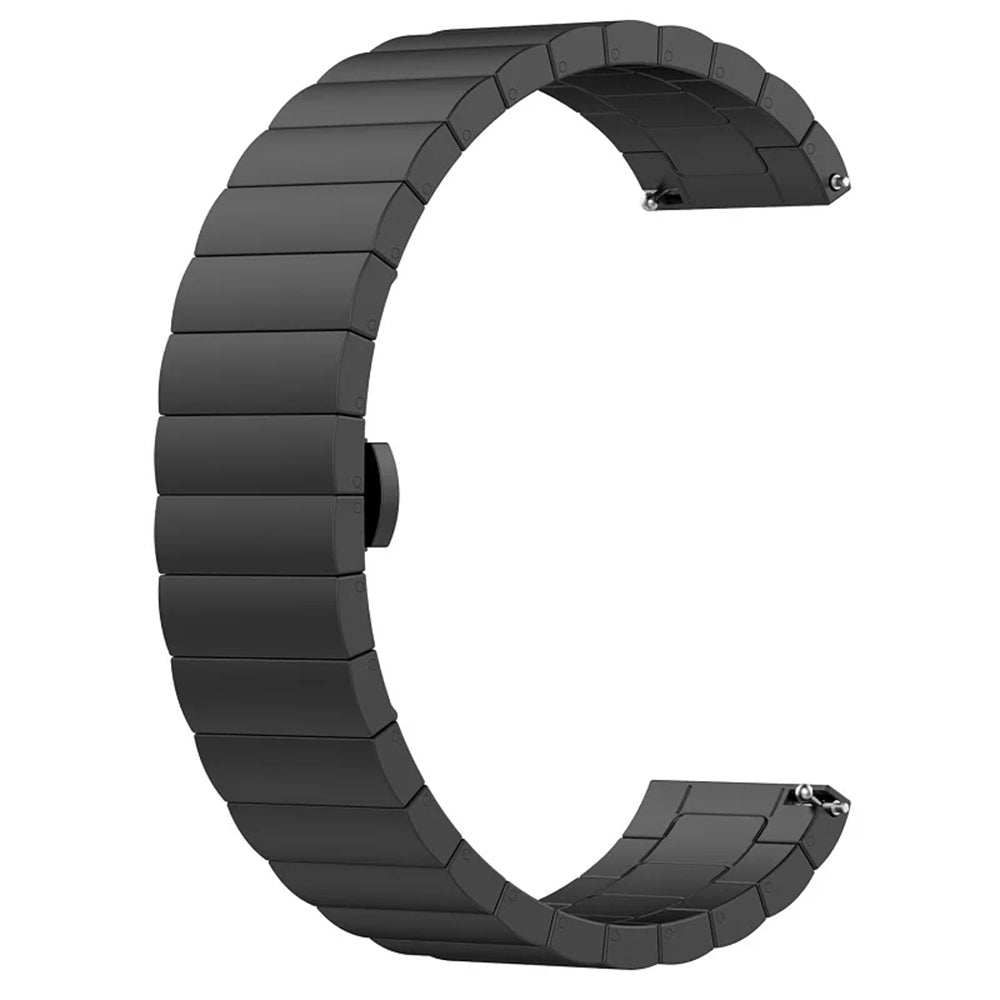 Techsuit W012 Strap for Samsung Galaxy Watch / Huawei Watch Series, 20mm, Black