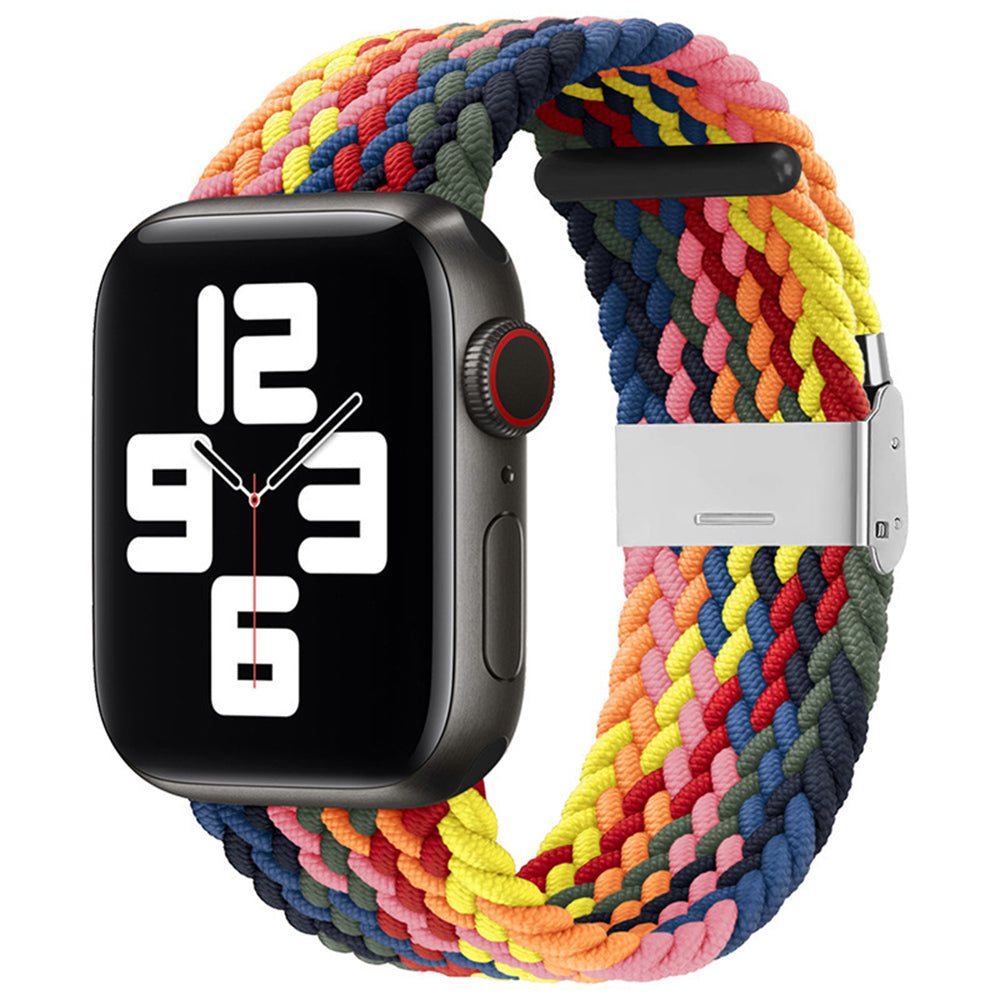 Techsuit W032 Strap for Apple Watch 49mm / 46mm / 45mm / 44mm / 42mm Series, Multicolor Pink