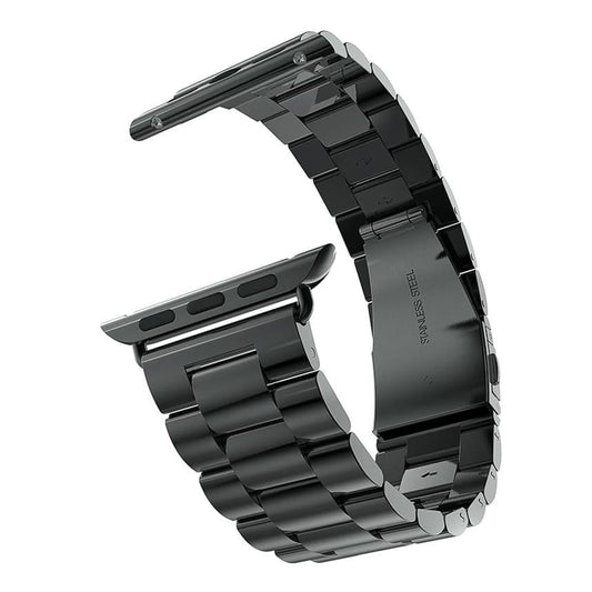 Techsuit W036 Strap for Apple Watch 42mm / 41mm / 40mm / 38mm Series, Black