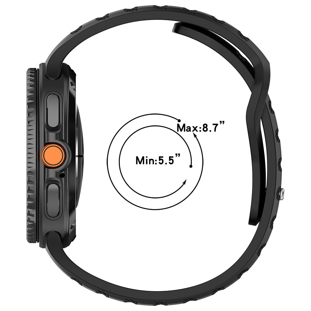 Techsuit W050 Strap for Samsung Galaxy Watch8 / Watch8 Classic Series, Gray