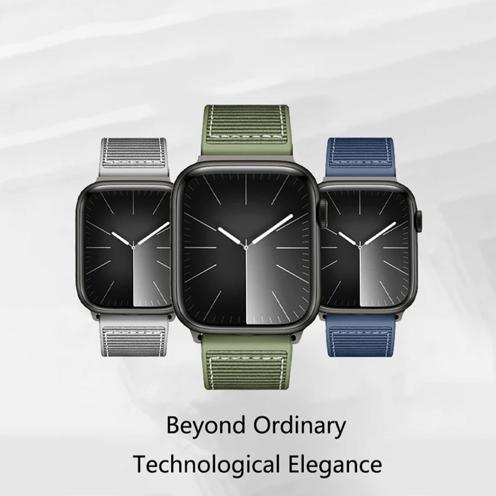Techsuit W051 Strap for Apple Watch 42mm / 41mm / 40mm / 38mm Series, Gray