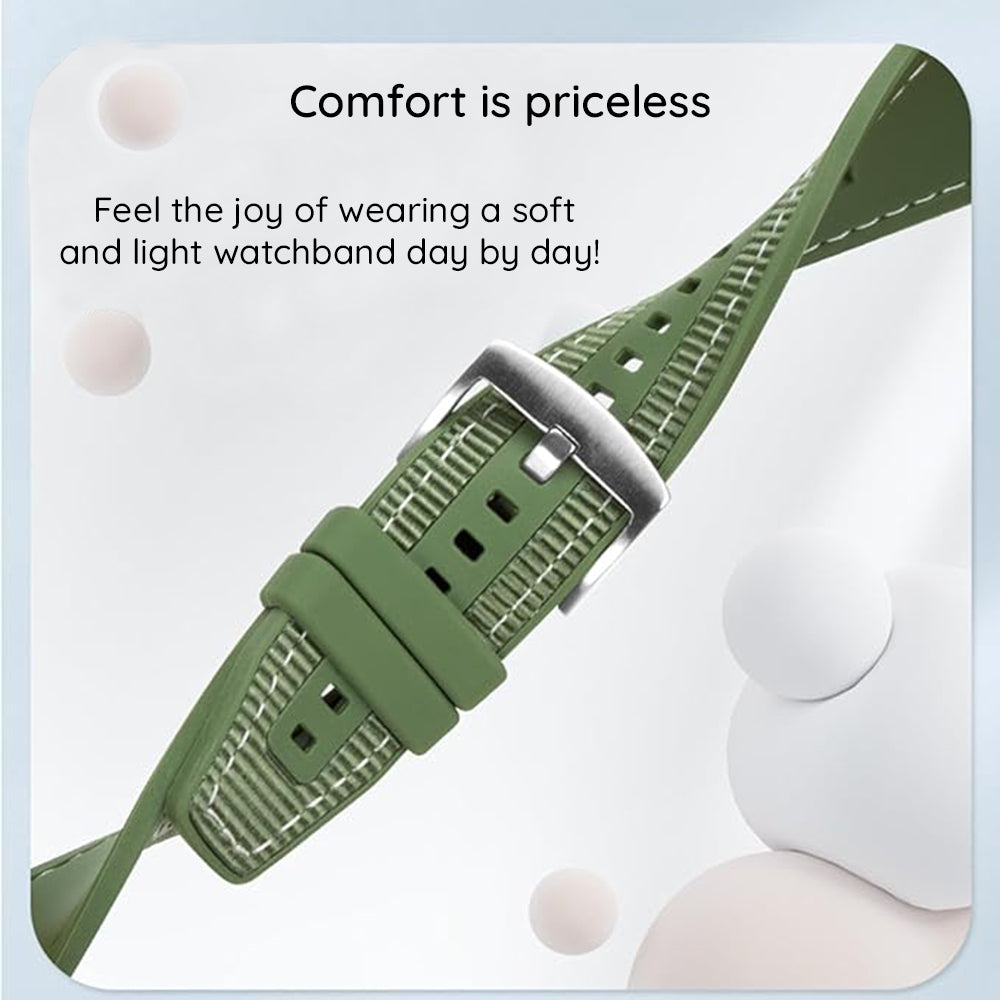 Techsuit W051 Strap for Apple Watch 49mm / 46mm / 45mm / 44mm / 42mm Series, Dark Blue