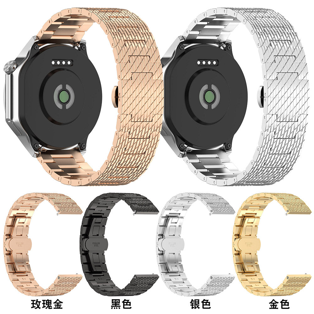 Techsuit W052 Strap for Huawei Watch / Xiaomi Watch Series, 22mm, Gold