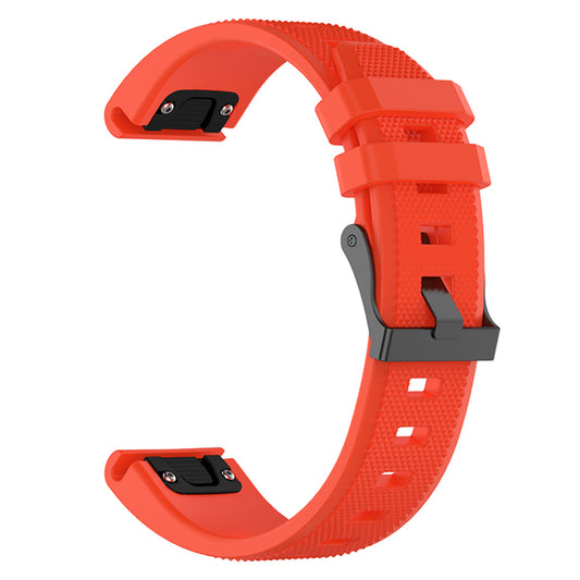 Techsuit W058 Strap for Garmin Instinct / Approach / Fenix Watch Series, 20mm, Orange