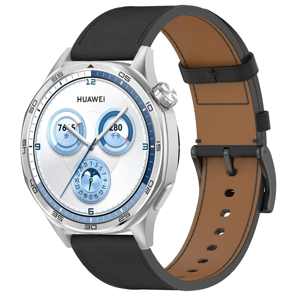 Techsuit W073 Strap for Samsung Galaxy Watch Series, 20mm, Black