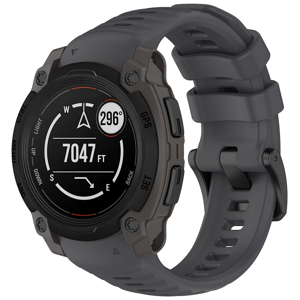 Techsuit W076 Strap for Garmin Instinct E 45mm, Gray