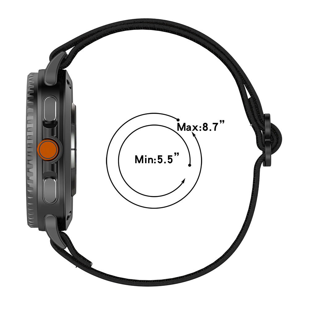 Techsuit W080 Strap for Samsung Galaxy Watch8 / Watch8 Classic Series, Dark Green