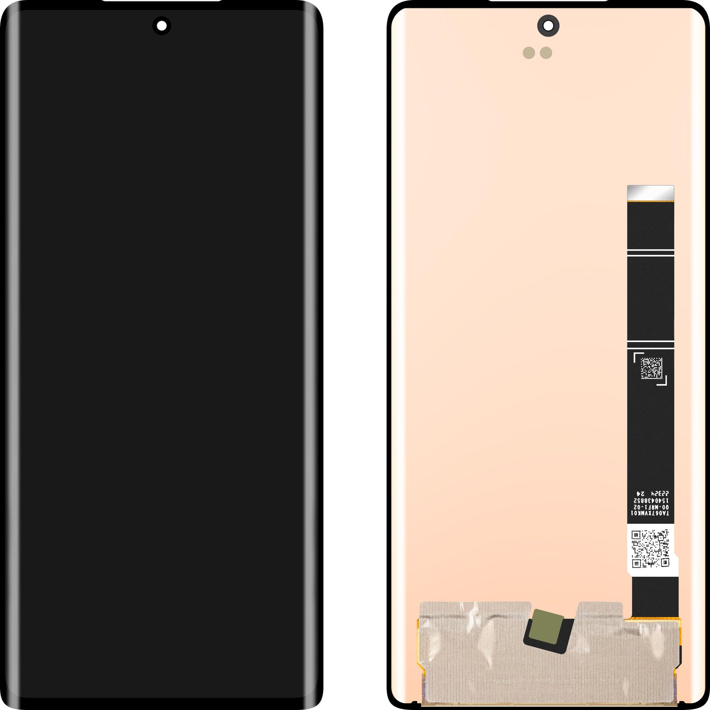 MP Touchscreen Display compatible with Motorola Edge 30 Ultra, OLED Version