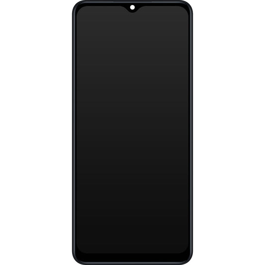 Samsung Galaxy M12 M127 Touchscreen Display, with Frame, Black, Swap GH82-25042A