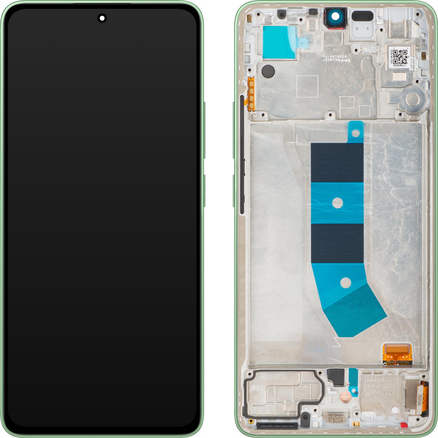 Xiaomi Redmi Note 13 4G Display with Touchscreen, with Frame, Green (Mint Green), Service Pack 56000300N700