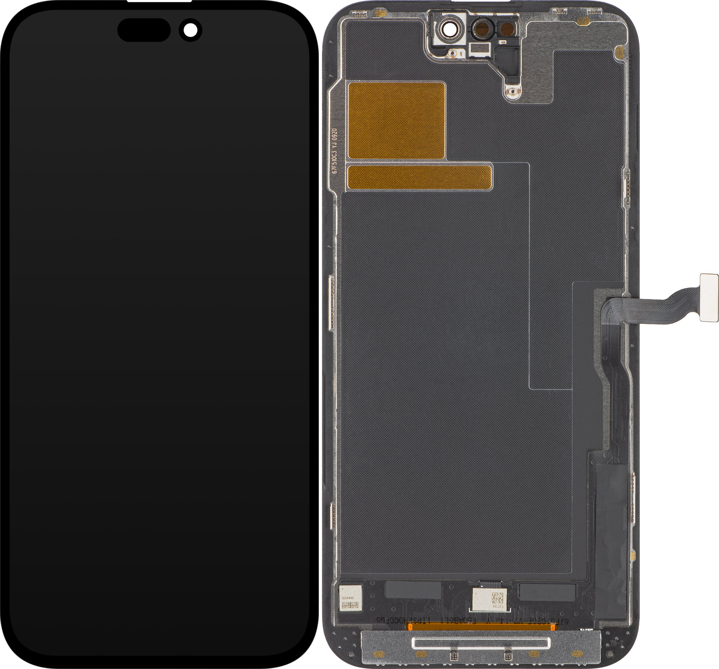 ZY Touchscreen Display for Apple iPhone 14 Pro Max, with Frame, LCD In-Cell IC Movable Version, Black
