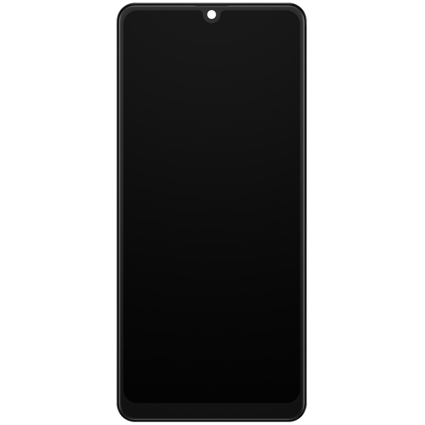 Touchscreen Display Samsung Galaxy A31 A315, with Frame, Black, Service Pack GH82-2276761A