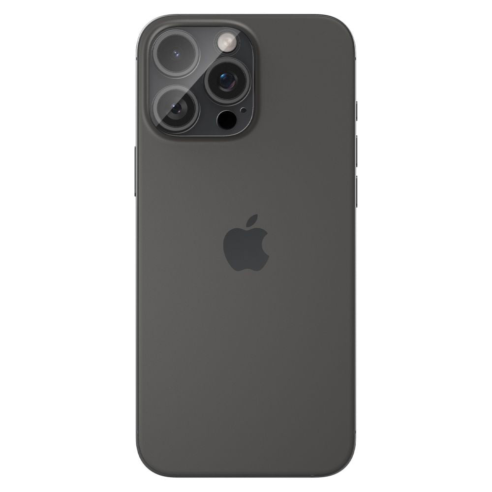 Spigen GlastR Optik Rear Camera Protector for Apple iPhone 16 Pro Max, Tempered Glass, Set of 2 Pieces, Transparent AGL05761