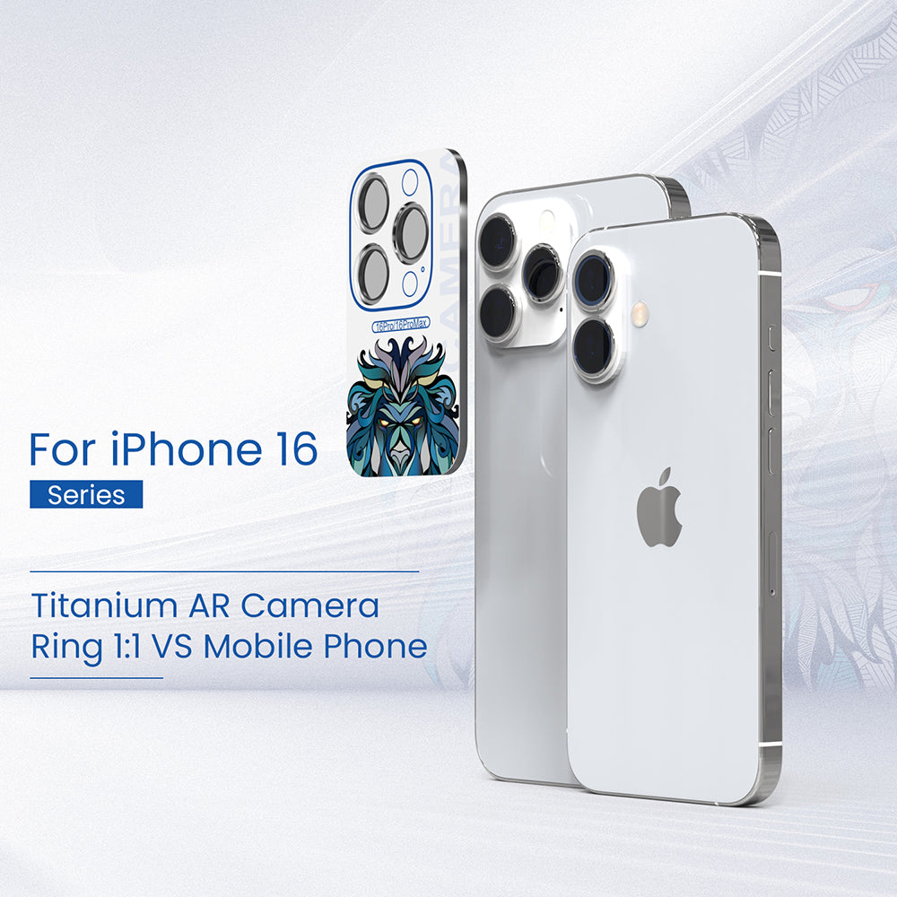Lito S+ Rear Camera Protective Film for Apple iPhone 16 Pro Max / 16 Pro, Tempered Glass, Bronze