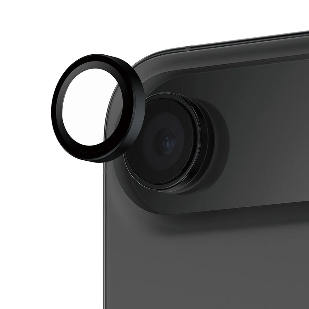 Rear Camera Protection Film PanzerGlass Hoops for Apple iPhone 17 Air, Tempered Glass, Black