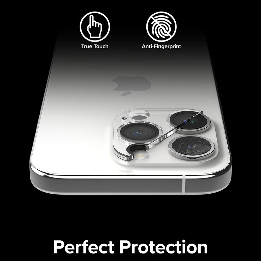 Ringke Rear Camera Protective Film for Apple iPhone 15 Pro, Tempered Glass, Set of 2 Pieces, Transparent
