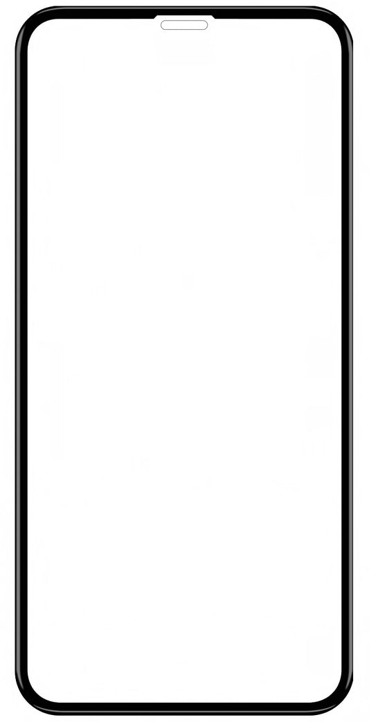 Veason Screen Protector for Apple iPhone 11/XR, Glass Shielded, Full Glue, 6D, Black