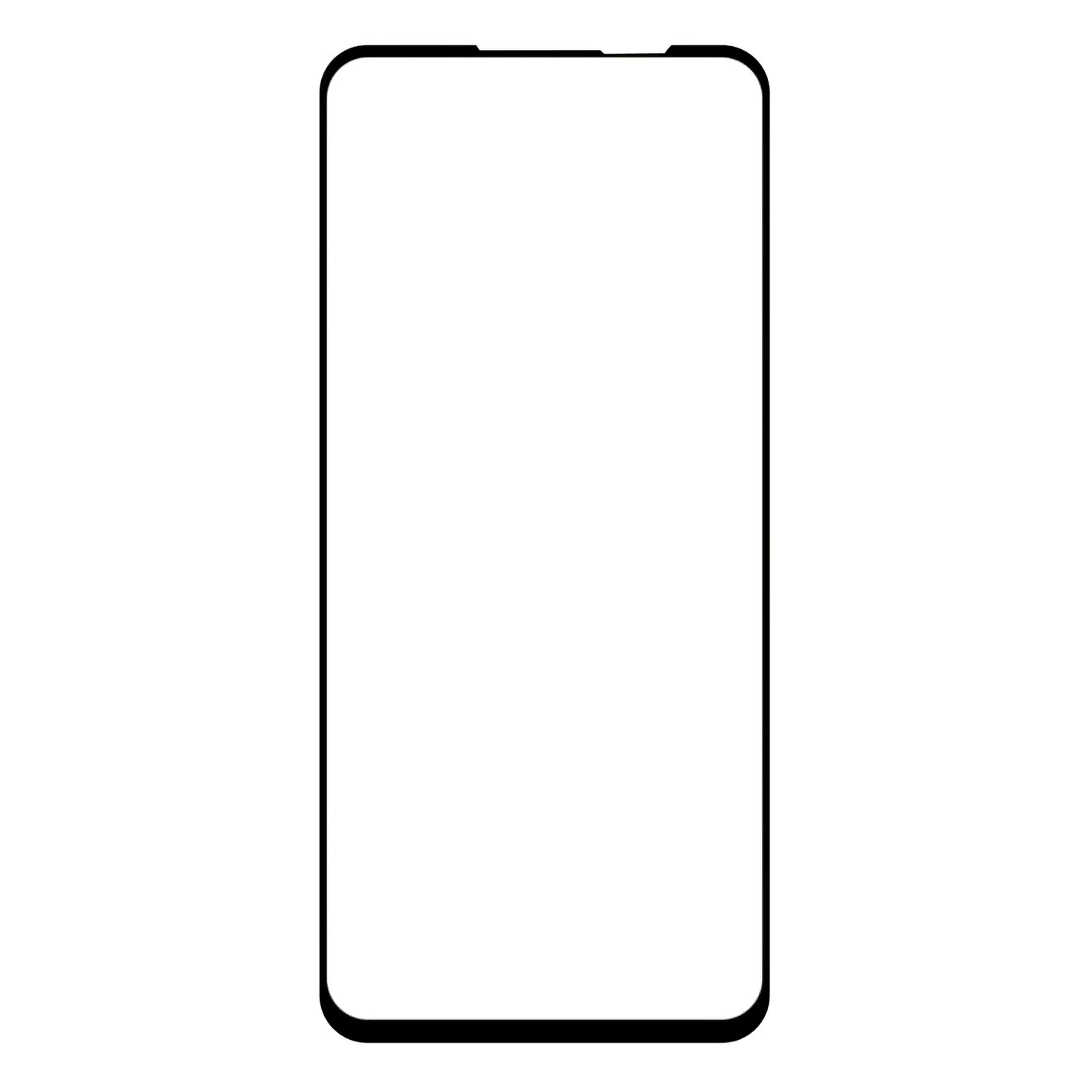 OEM Ceramic Screen Protector for Motorola Moto Moto G54 Power Edition / G14 / G54 / G73, Flexible Glass, Full Glue, 5D, Black