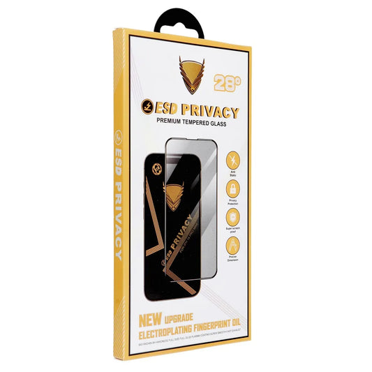 OG Premium Privacy Screen Protector for Apple iPhone 17 Pro Max, Tempered Glass, Full Glue