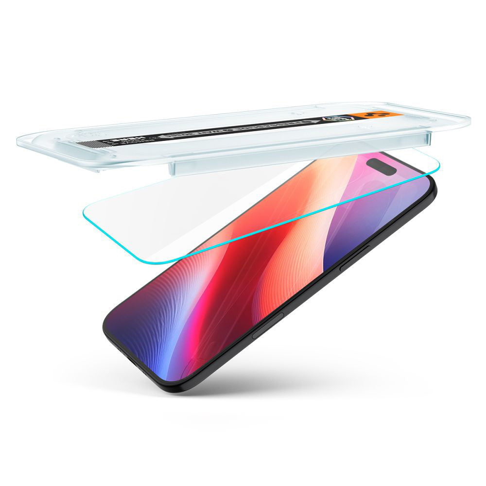 Spigen GlastR EZ FIT Screen Protector for Apple iPhone 17 Air, Tempered Glass, Full Glue, Set of 2 pieces AGL09861